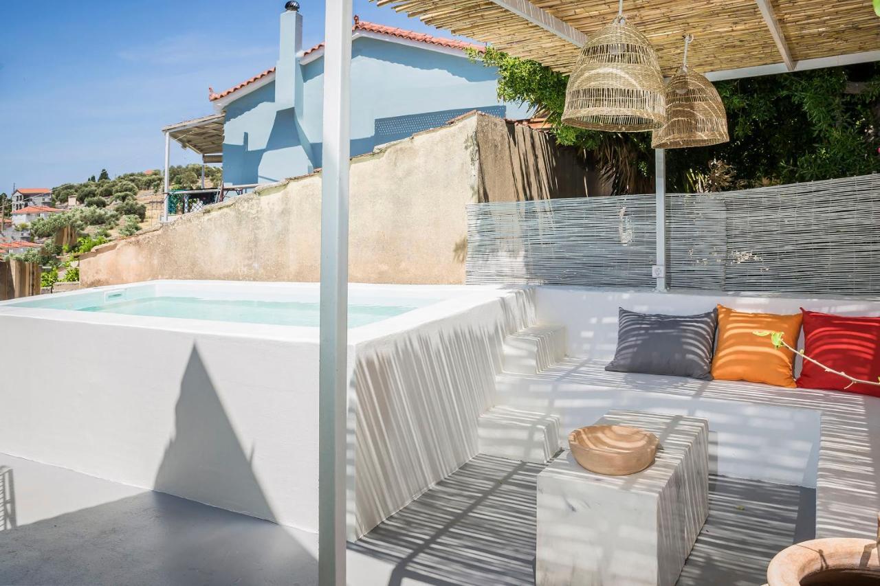 Bohemian Nest - Cheerful 2-Bedroom Villa With Pool Δαυγάτα Εξωτερικό φωτογραφία